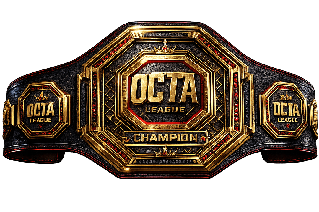 The OCTA League championship belt